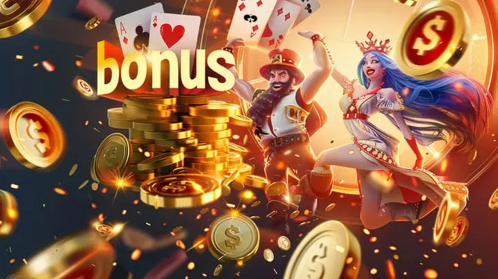 1777BET bonus center displaying welcome bonus offers